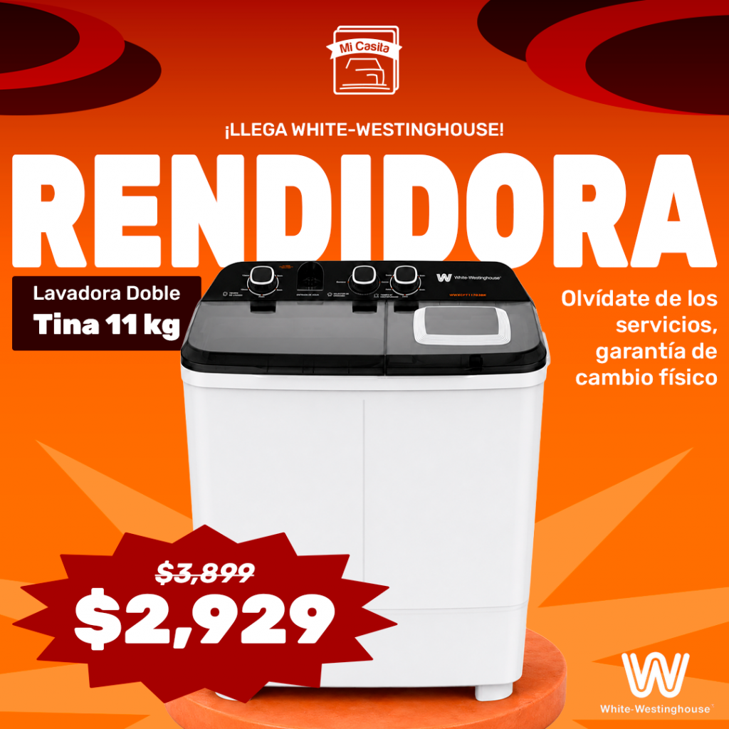 White Lavadora FB 1