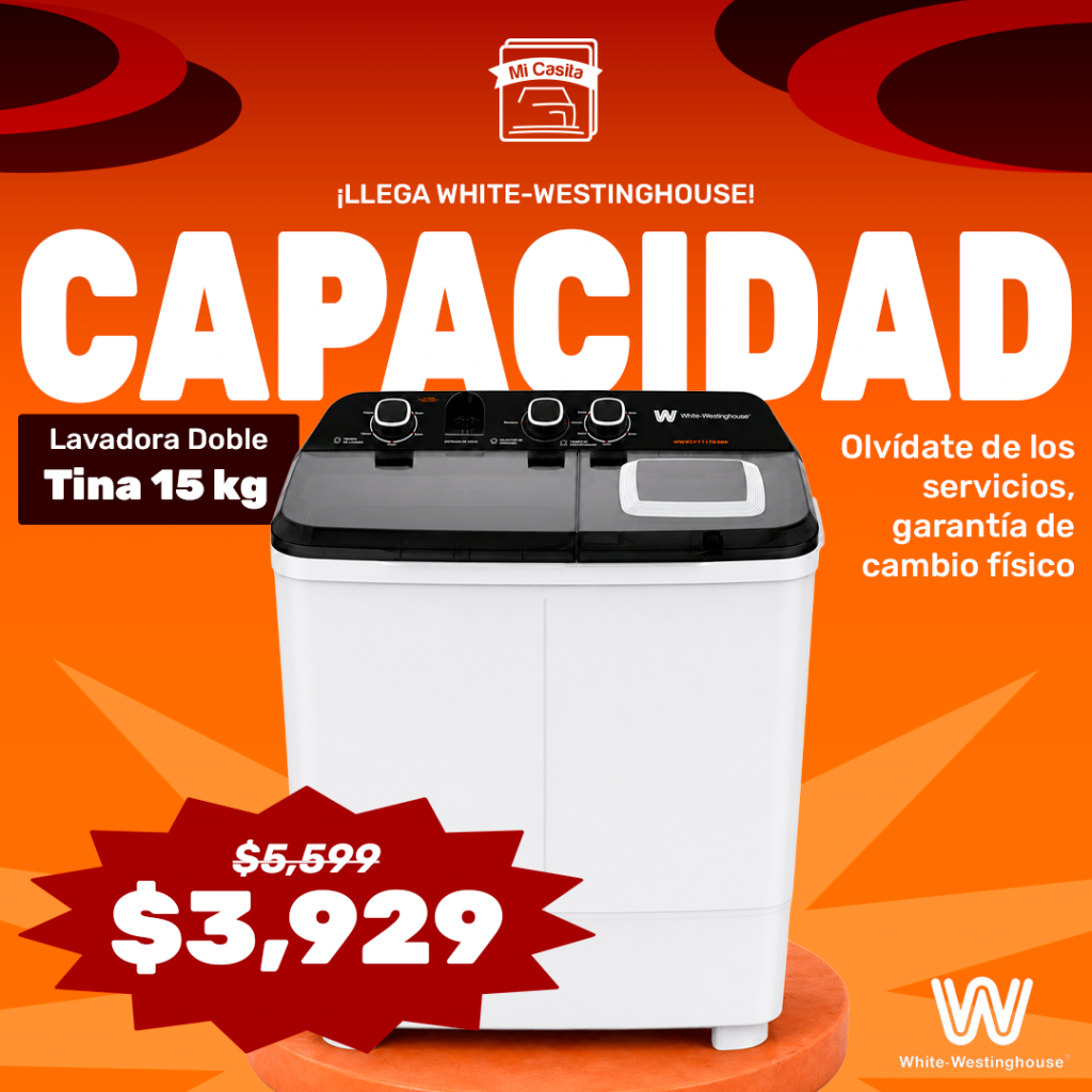 White Lavadora FB 2